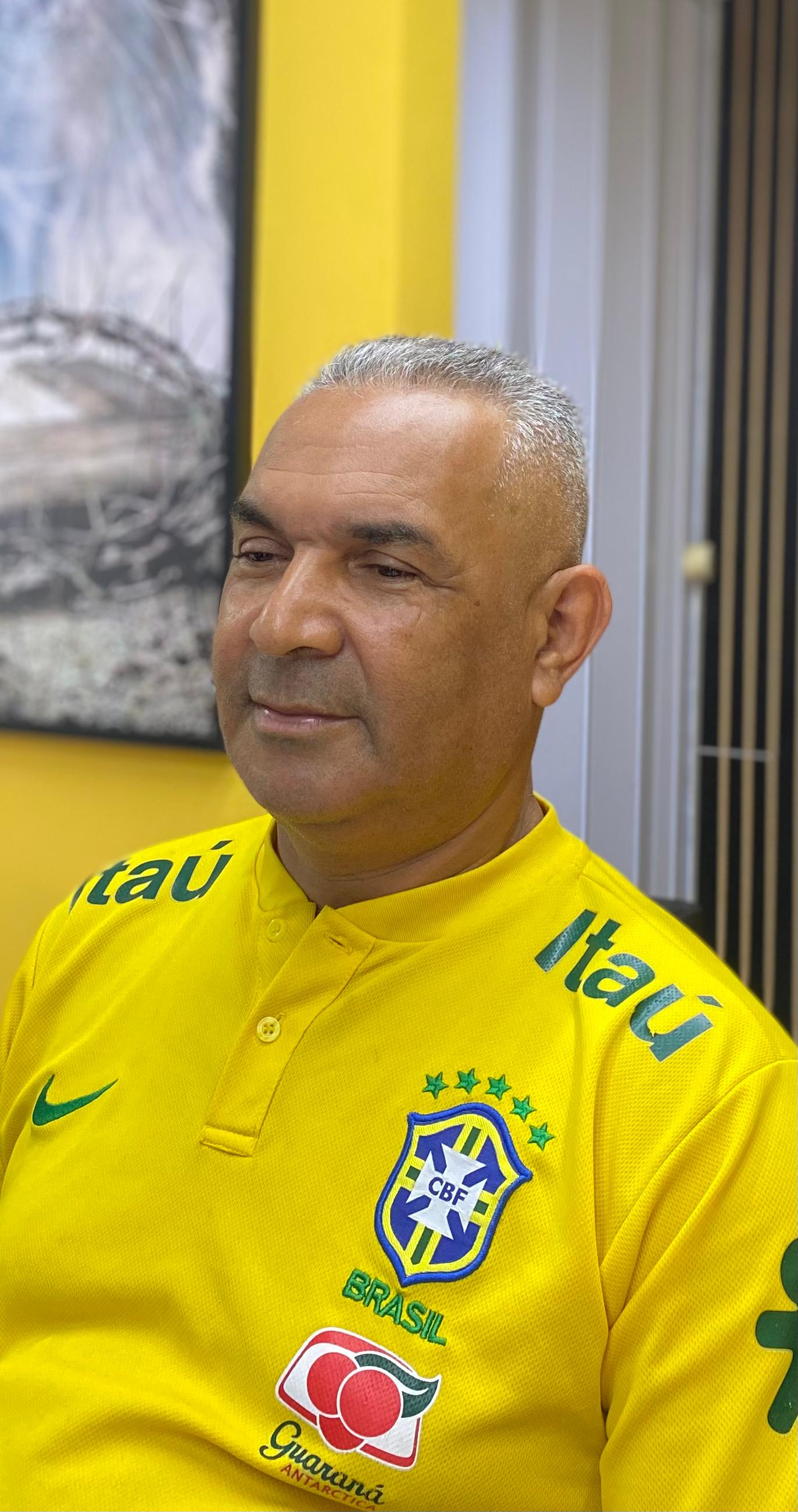 Corte realizado na AB Barbearia 5