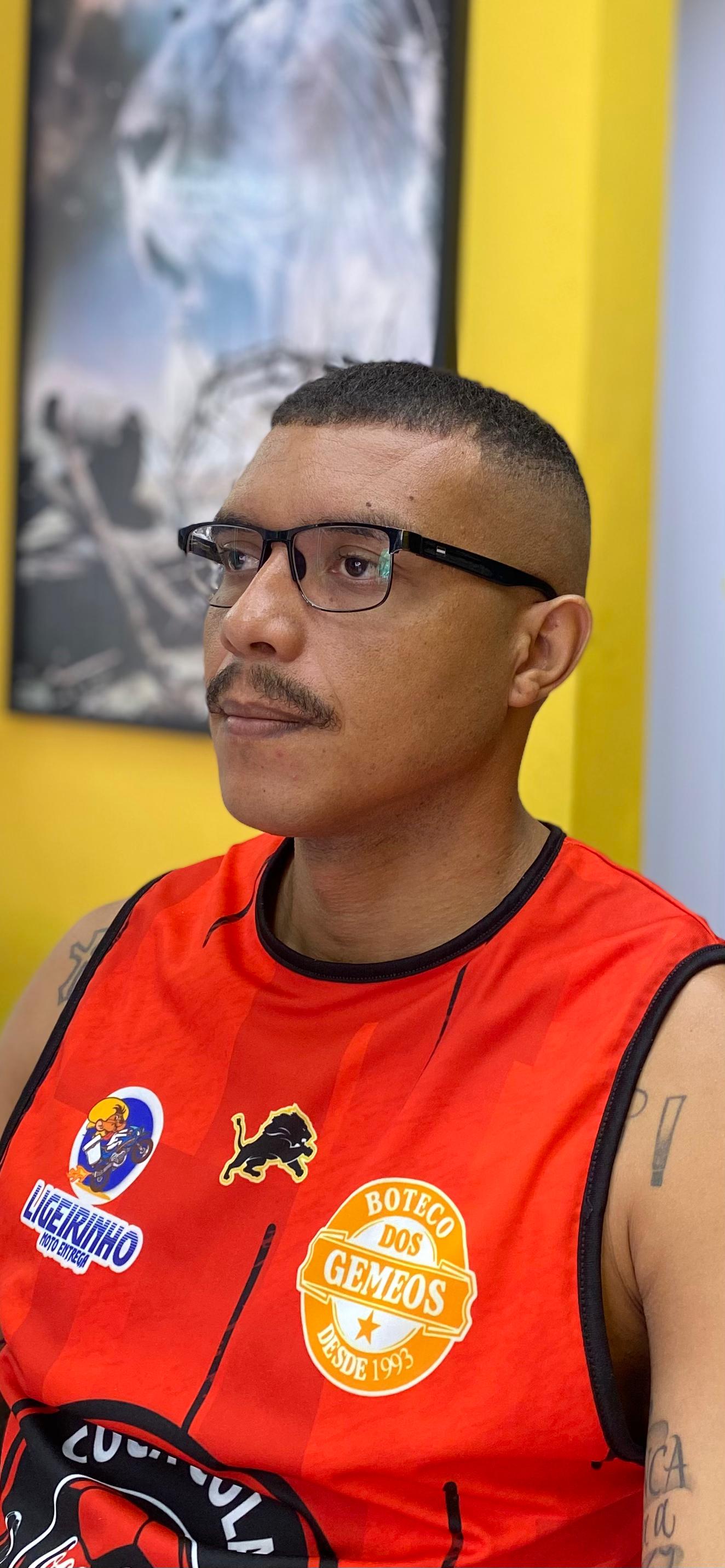 Corte realizado na AB Barbearia 2