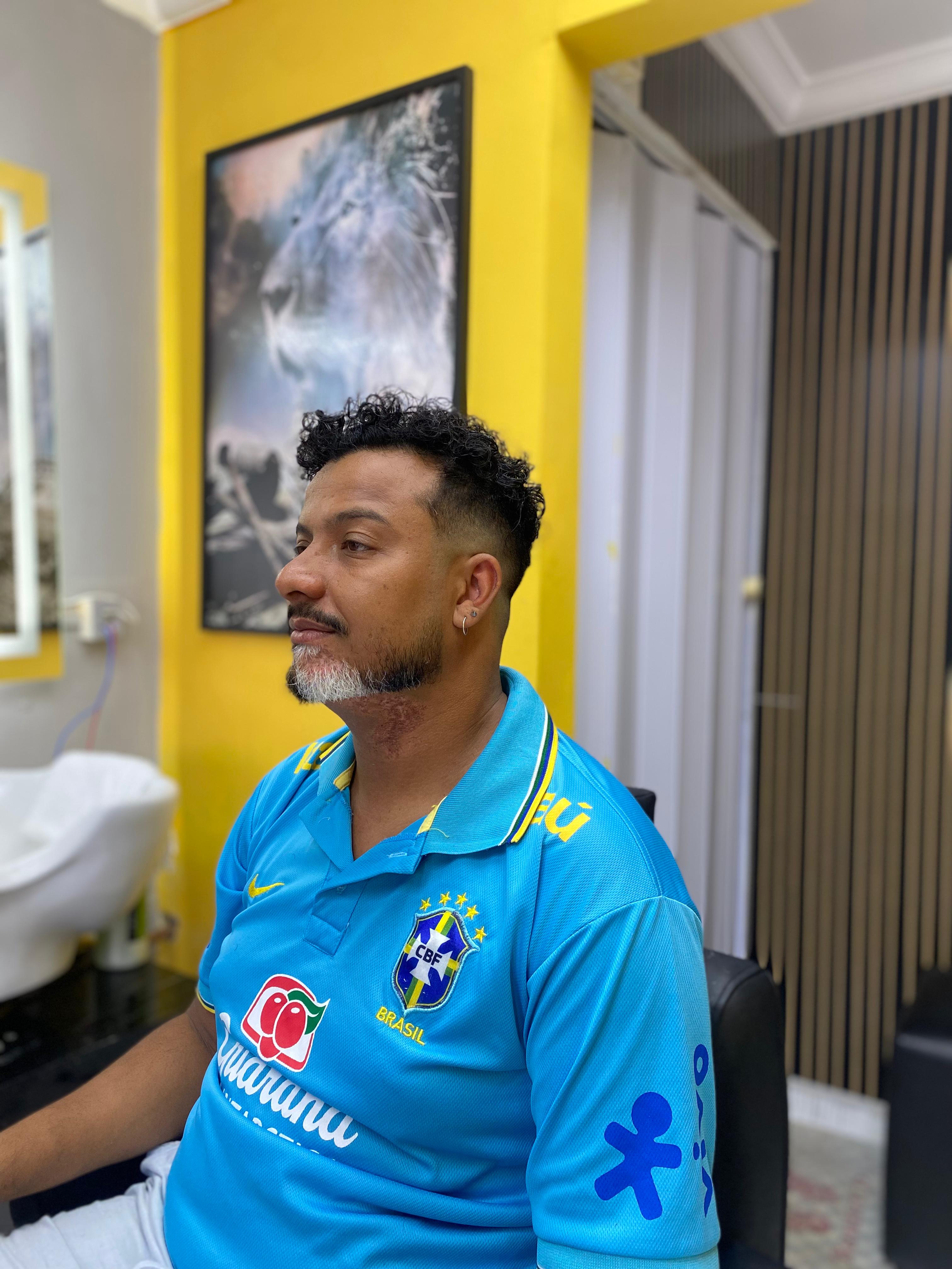 Corte realizado na AB Barbearia 6